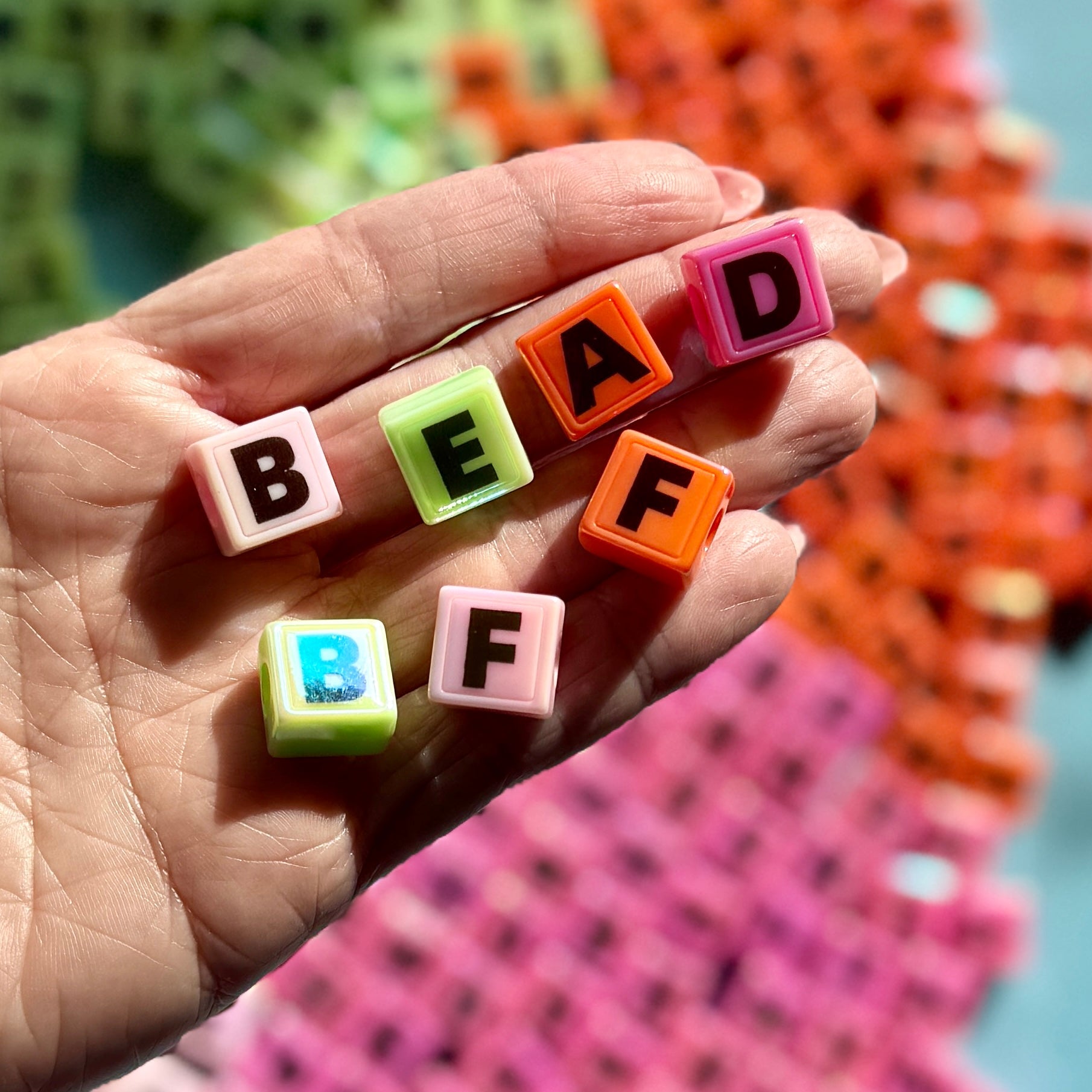 Unique Letter Beads