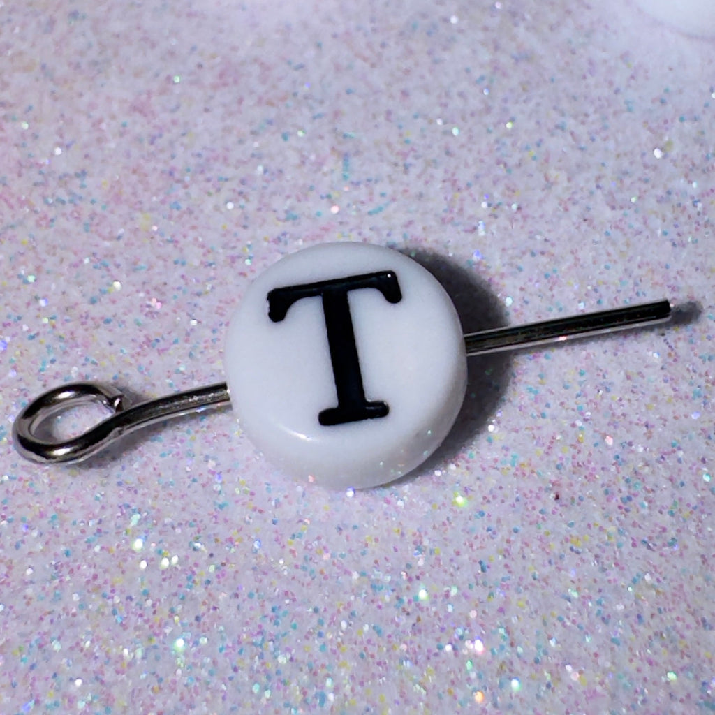 100 Tau Greek Letter Beads: 7mm DIY Sorority Bracelet Beads