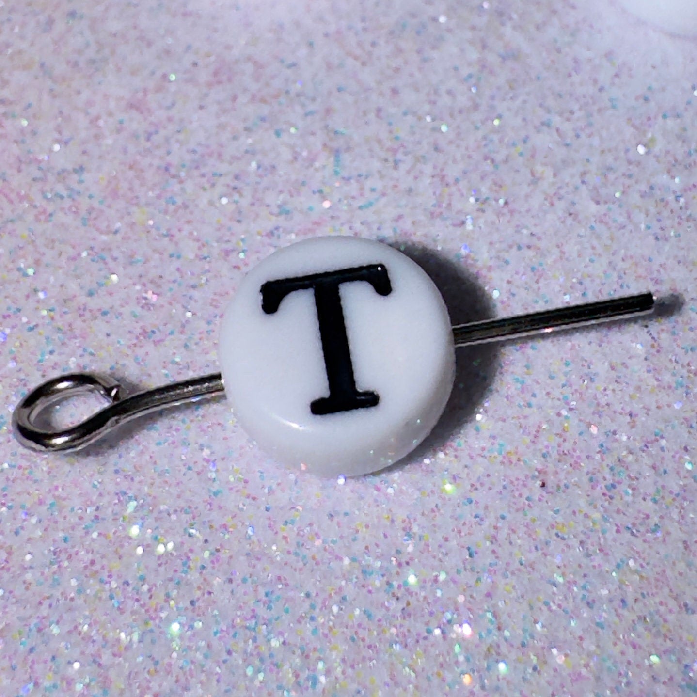 100 Tau Greek Letter Beads: 7mm DIY Sorority Bracelet Beads
