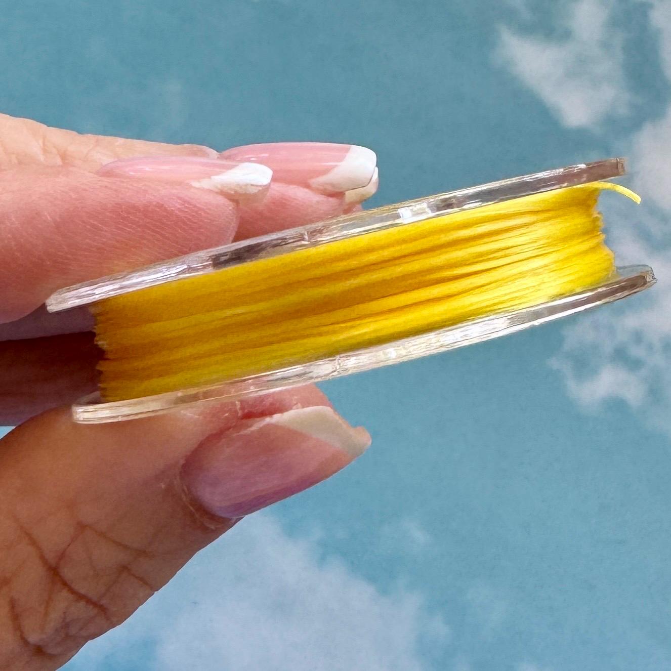 Elastic Bead Cord: Stretchy Jewelry String, Choose Your Color (0.8mm, 32.8ft/10m)