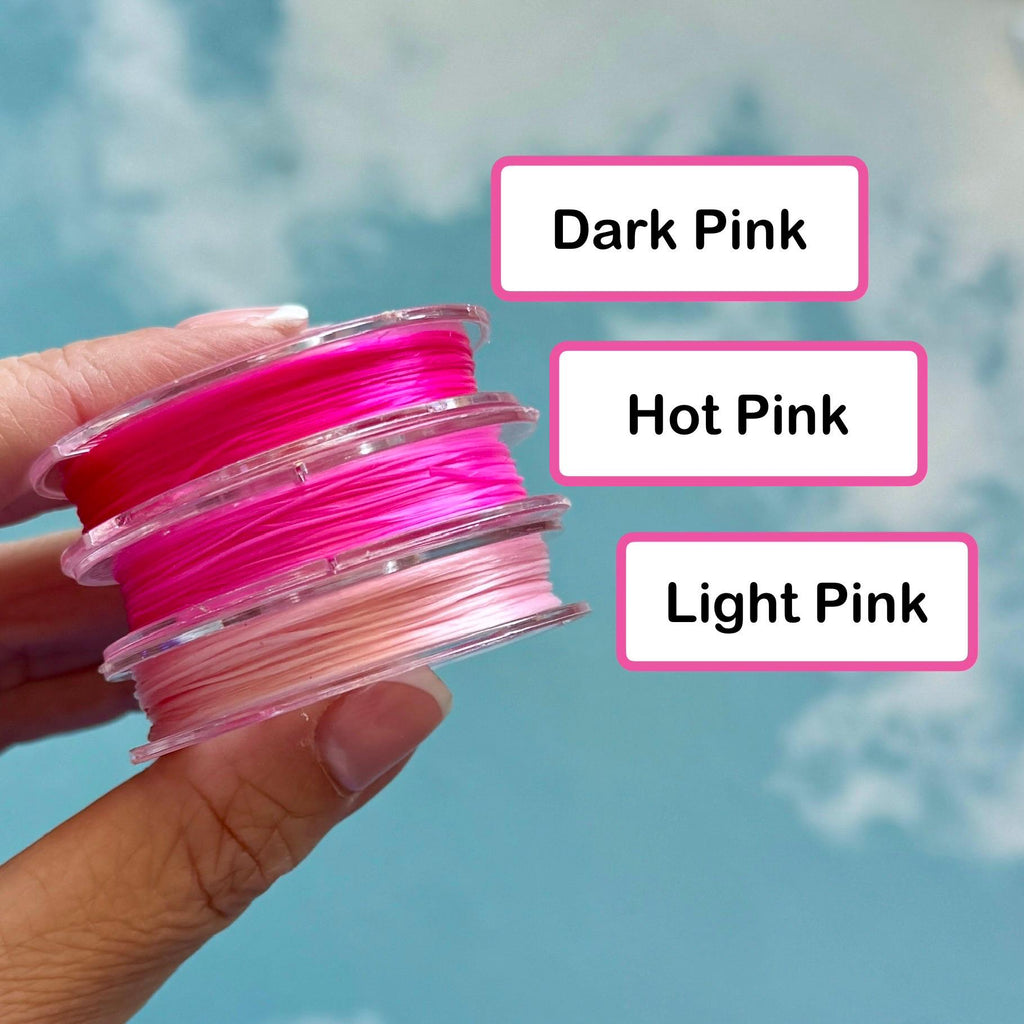 Elastic Bead Cord: Stretchy Jewelry String, Choose Your Color (0.8mm, 32.8ft/10m)