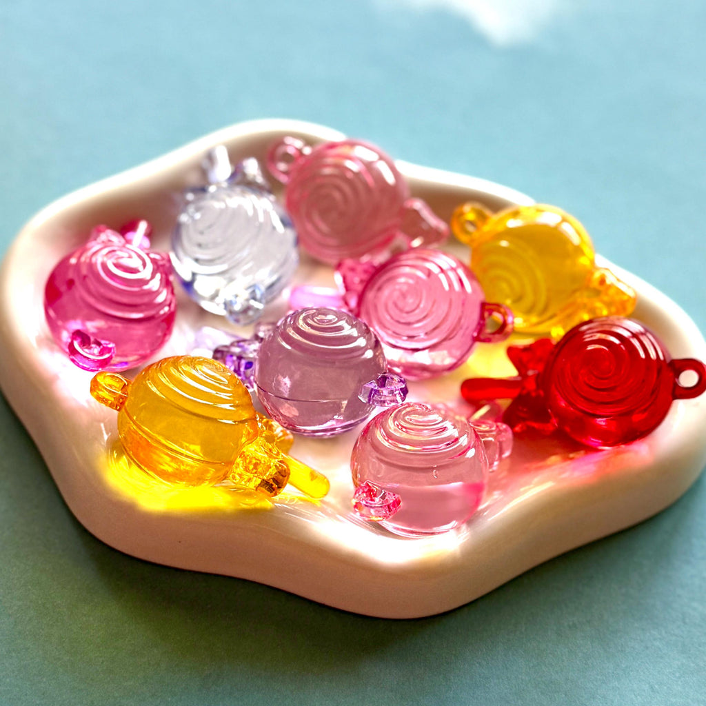 Huge Lollipop Charms, 42.5mm, Hole: 3mm, 5 pcs