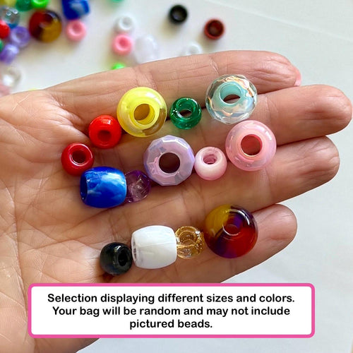 100 pcs Random Pony Bead Mix
