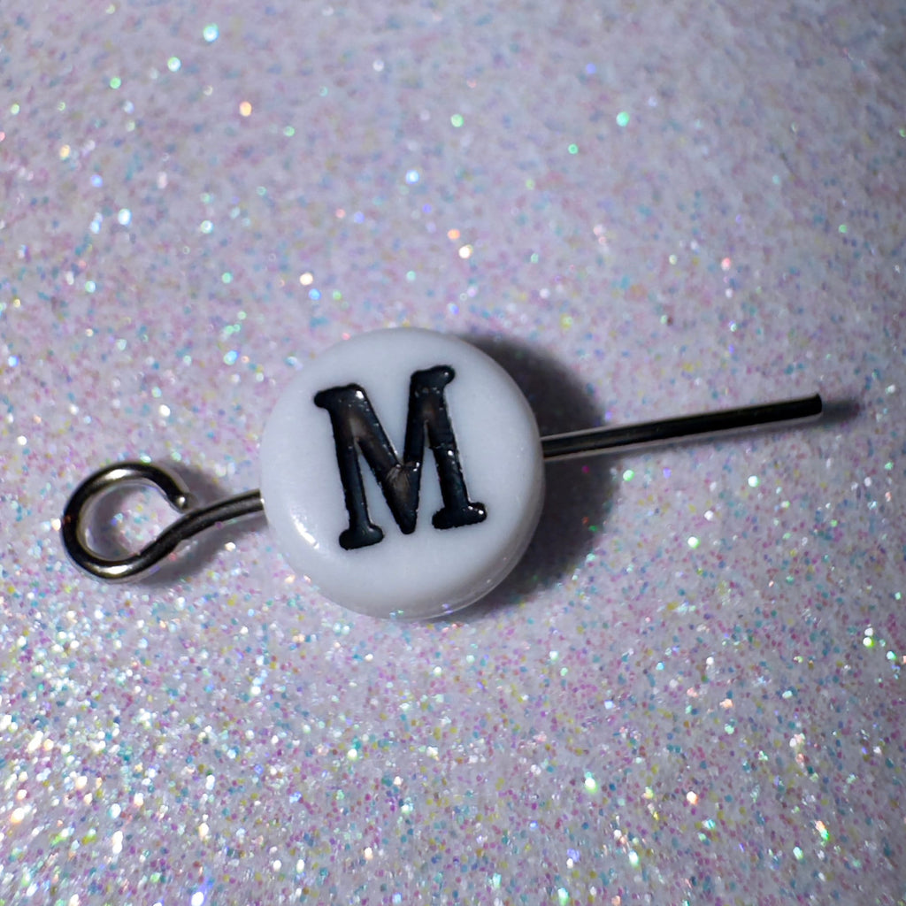 100 Mu Greek Letter Beads: White Acrylic Beads for Sorority Crafts, 7mm