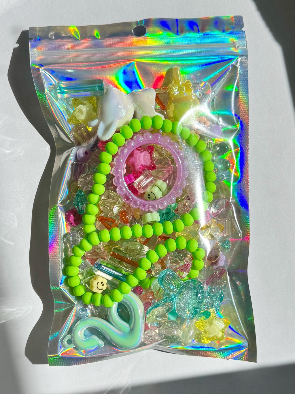 Bead Mixes for Crafting, 130g, Mixed Bead Soup, y2k