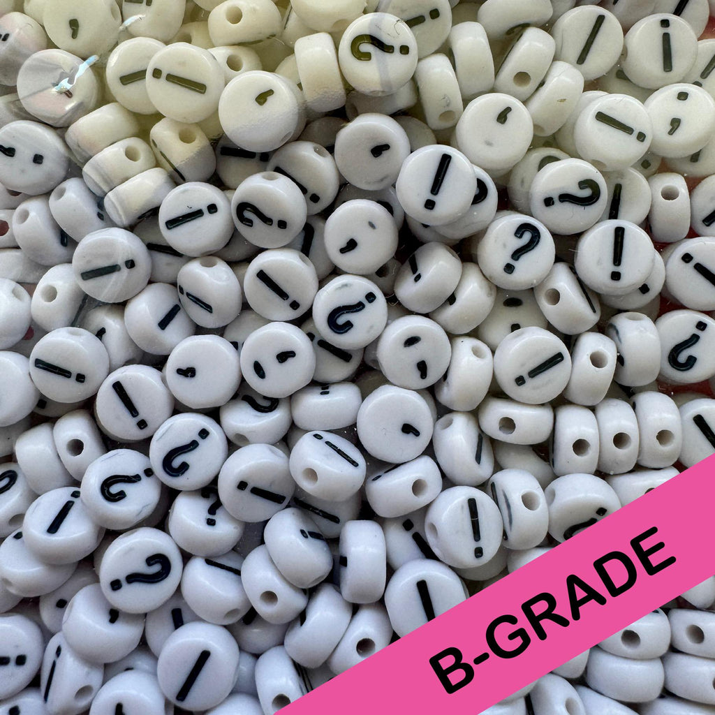 B-GRADE Beads! 100 pcs, Mixed Beads with Flaws + Defects