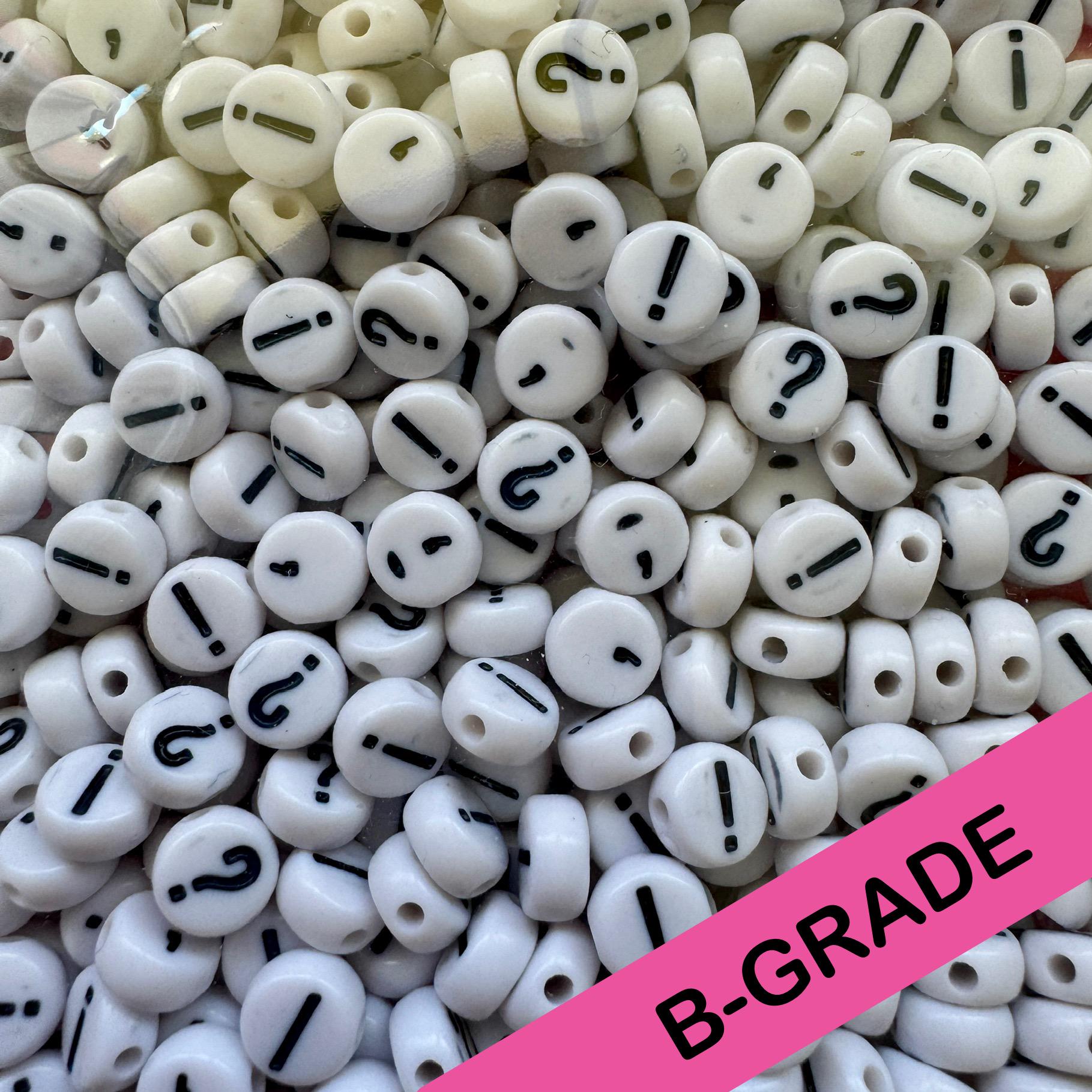 B-GRADE Beads! 100 pcs, Mixed Beads with Flaws + Defects