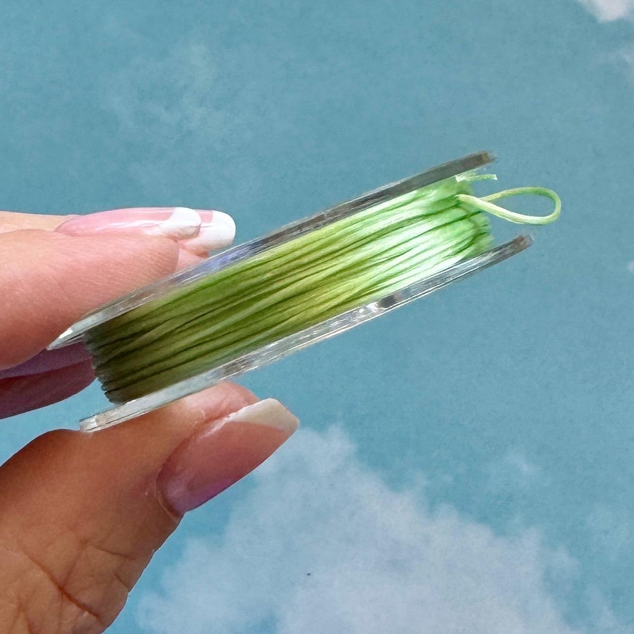 Elastic Bead Cord: Stretchy Jewelry String, Choose Your Color (0.8mm, 32.8ft/10m)