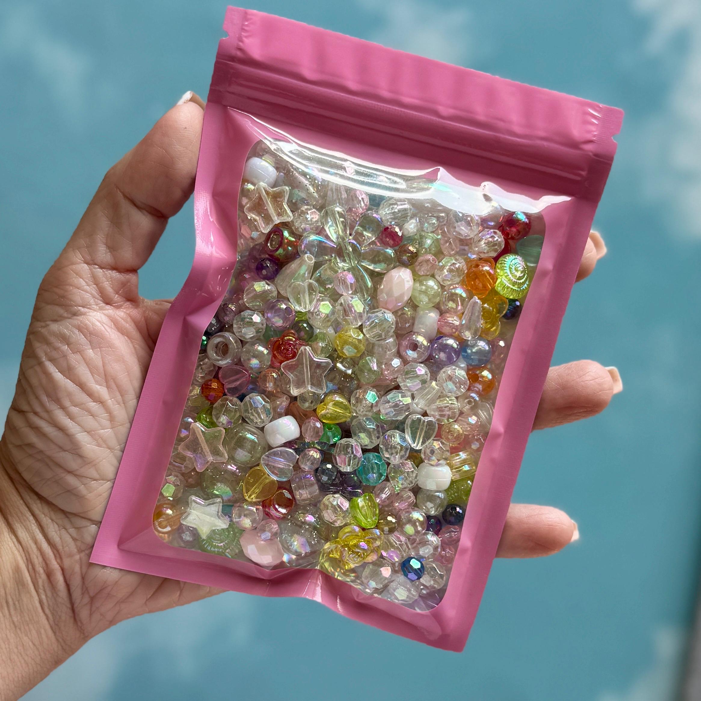 AB Acrylic Bead Mix, 2.5oz, 100+ Beads