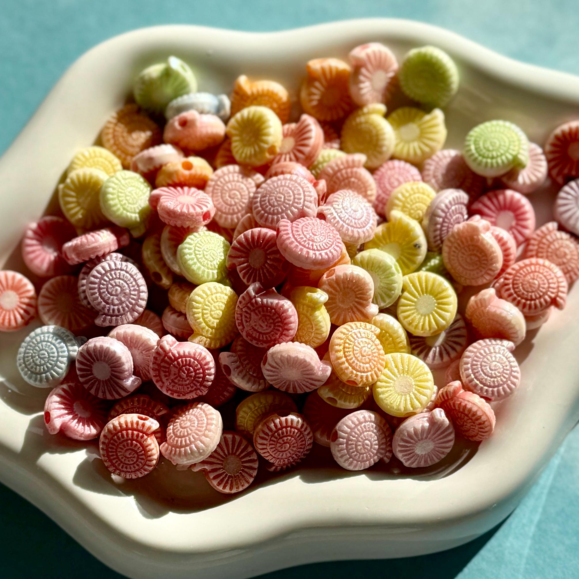 Shell Beads, 10.5mm, Hole: 1.8mm, 100 pcs