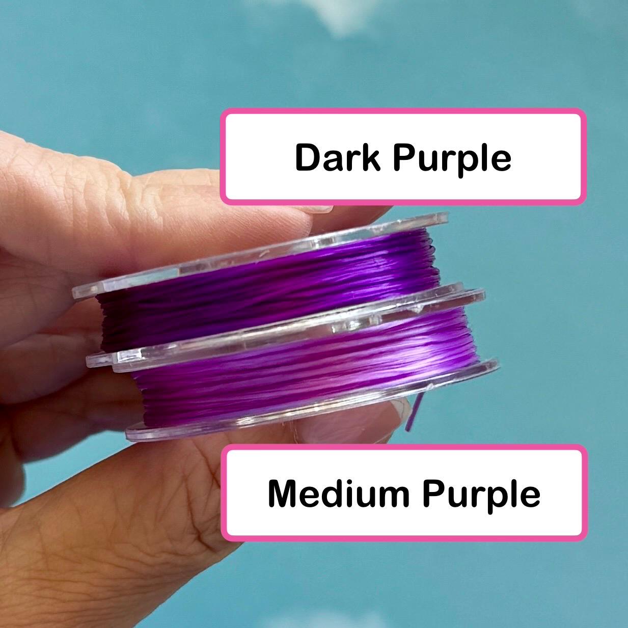 Elastic Bead Cord: Stretchy Jewelry String, Choose Your Color (0.8mm, 32.8ft/10m)