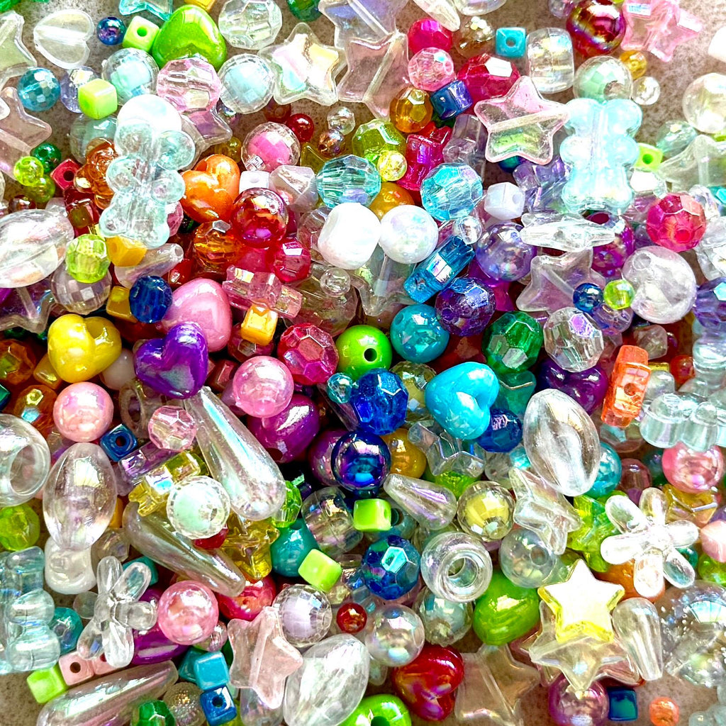 New Bead Mixes! 100 pcs of Kandi, Kawaii, Kidcore Bead Scoops
