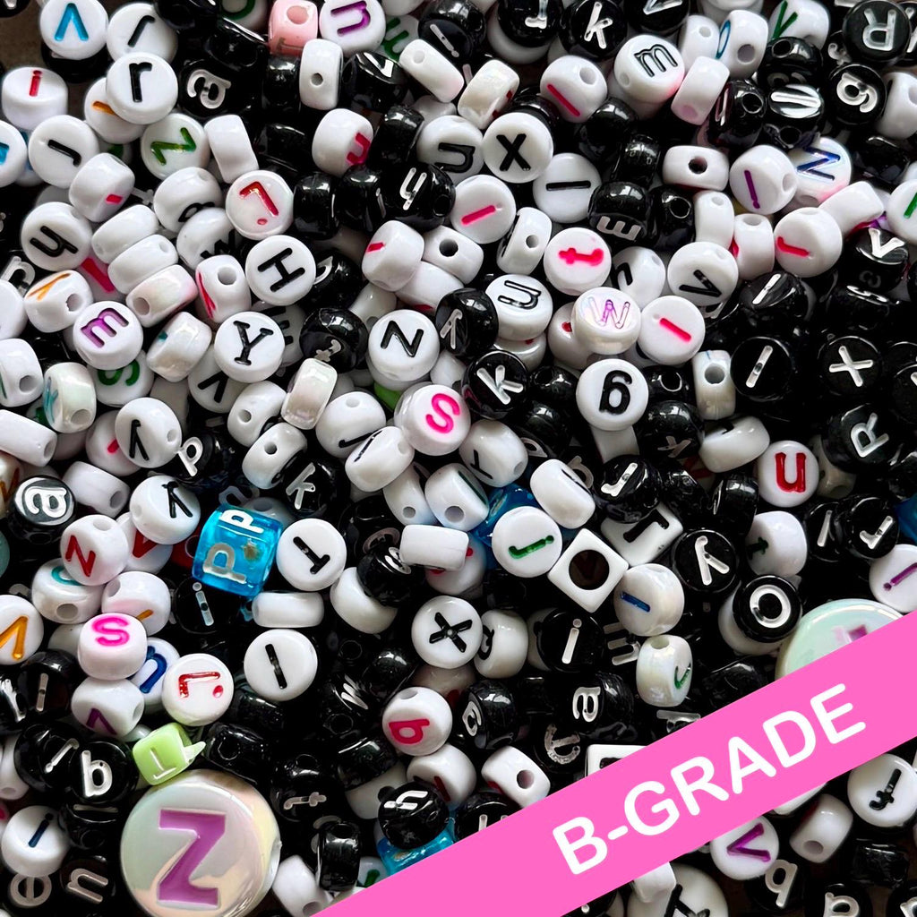 B-GRADE Beads! 100 pcs, Mixed Beads with Flaws + Defects