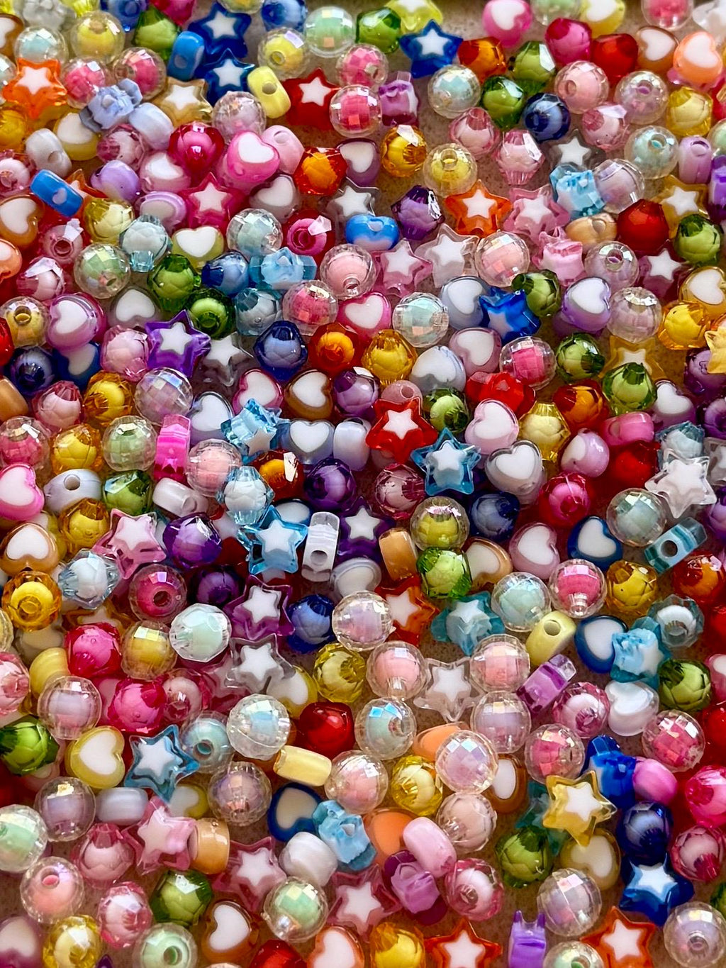 New Bead Mixes! 100 pcs of Kandi, Kawaii, Kidcore Bead Scoops