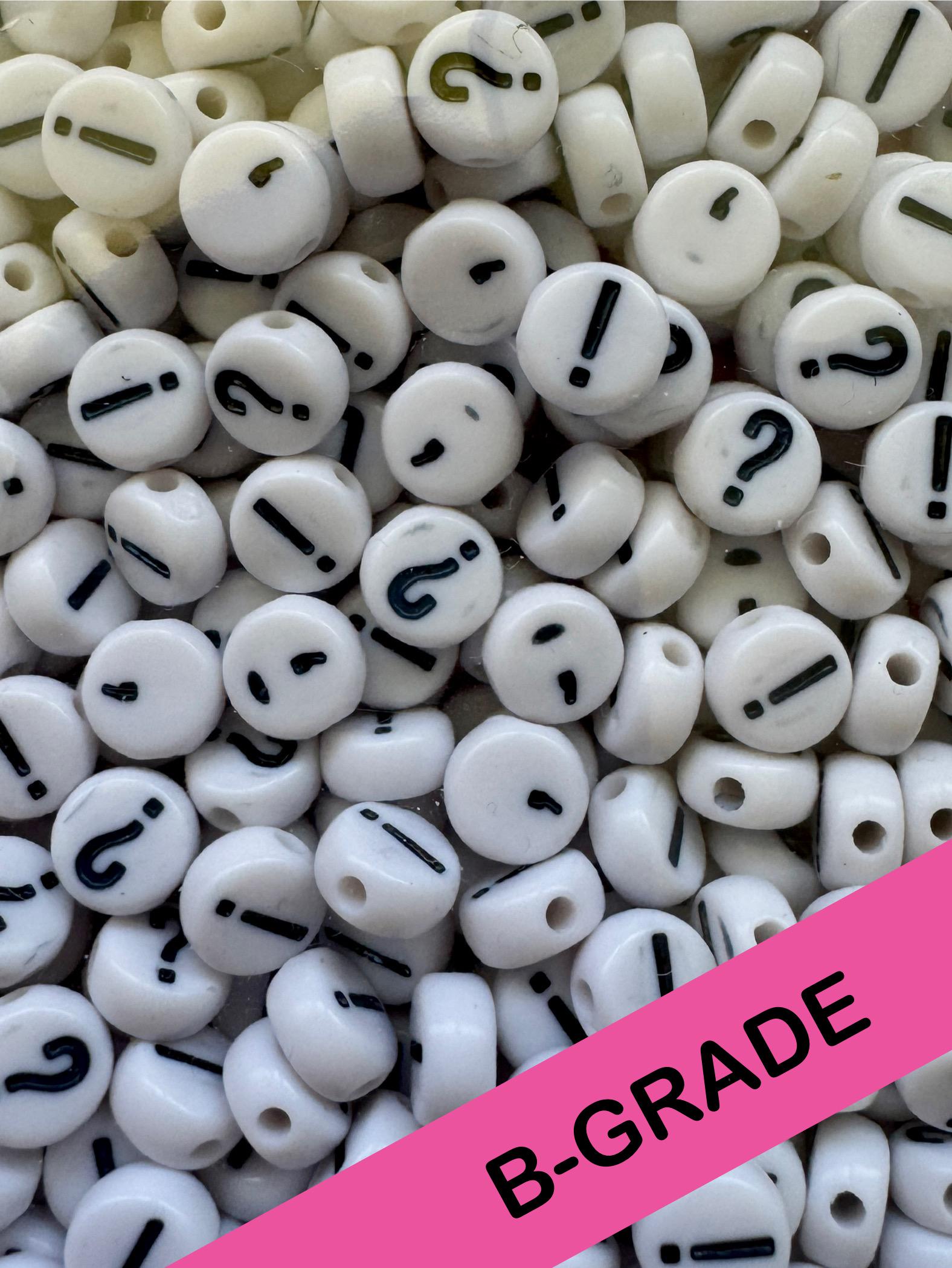 B-GRADE Beads! 100 pcs, Mixed Beads with Flaws + Defects