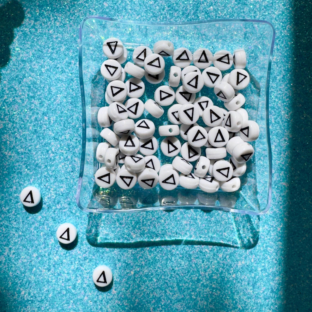 Sorority Greek Letter Beads: DIY Jewelry Crafting - 5 Sets
